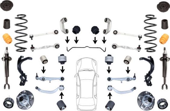 Maxgear MAX03 - Riteņa piekare ps1.lv