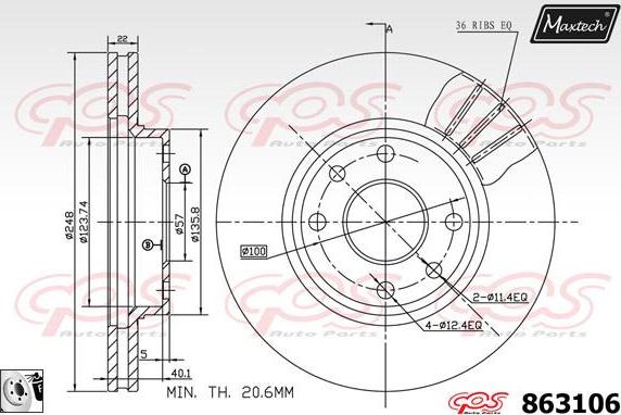 Maxtech 5256004 - Grozāmass statne, Riteņa piekare ps1.lv