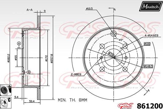 Maxtech 5271066 - Grozāmass statne, Riteņa piekare ps1.lv