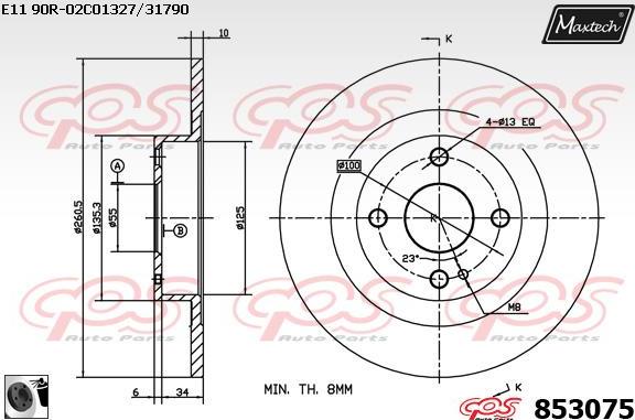 Maxtech 5271067 - Grozāmass statne, Riteņa piekare ps1.lv