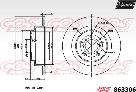 Maxtech 5271016 - Grozāmass statne, Riteņa piekare ps1.lv