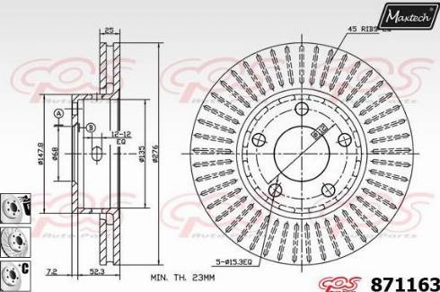 Brake Engineering DI955413 - Bremžu diski ps1.lv