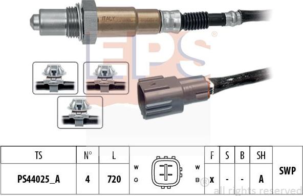 MDR EPS-1998 530 - Lambda zonde ps1.lv