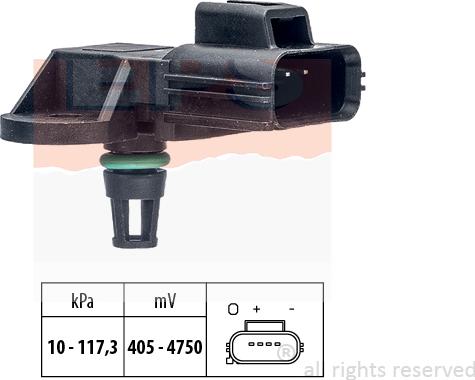 MDR EPS-1993 151 - Devējs, Pūtes spiediens ps1.lv