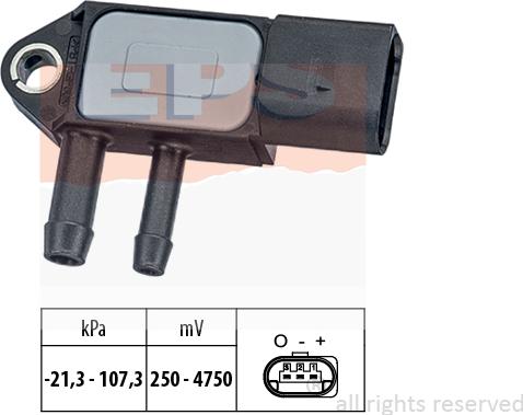 MDR EPS-1993 265 - Devējs, Izplūdes gāzu spiediens ps1.lv