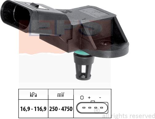 MDR EPS-1993 226 - Spiediena devējs, Bremžu pastiprinātājs ps1.lv