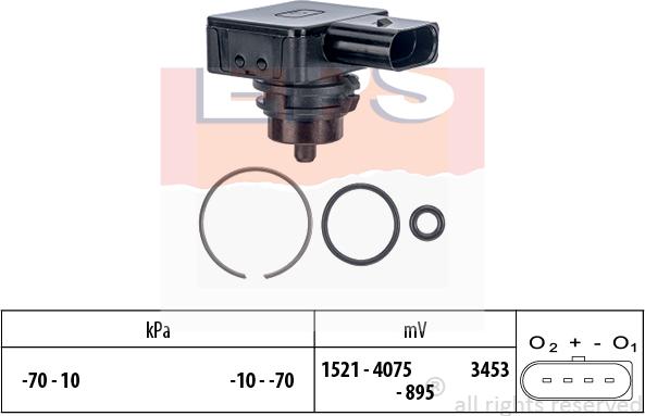 MDR EPS-1993 275 - Spiediena devējs, Bremžu pastiprinātājs ps1.lv