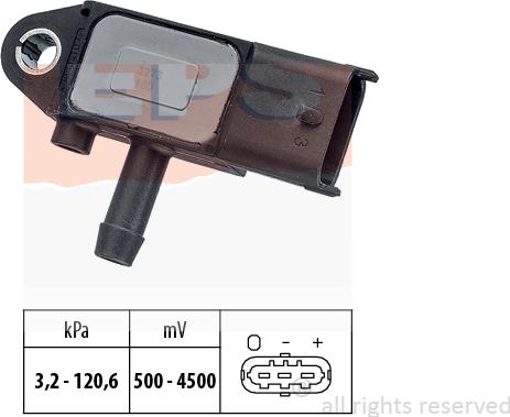 MDR EPS-1993 273 - Devējs, Izplūdes gāzu spiediens ps1.lv