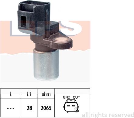 MDR EPS-1953 490 - Impulsu devējs, Kloķvārpsta ps1.lv