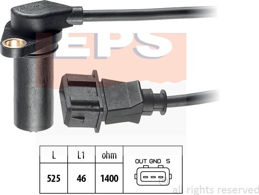 MDR EPS-1953 068 - Impulsu devējs, Kloķvārpsta ps1.lv