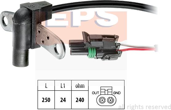 MDR EPS-1953 008 - Impulsu devējs, Kloķvārpsta ps1.lv