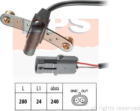 MDR EPS-1953 019 - Impulsu devējs, Kloķvārpsta ps1.lv