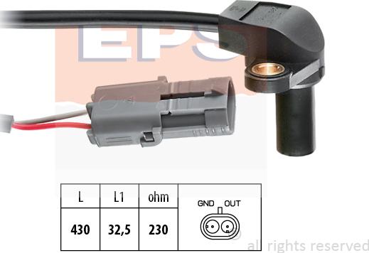 MDR EPS-1953 202 - Impulsu devējs, Kloķvārpsta ps1.lv