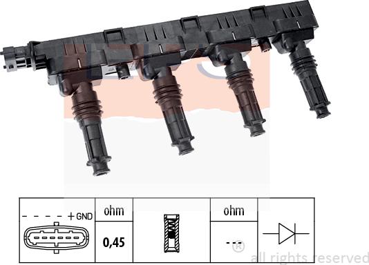 MDR EPS-1970 400 - Aizdedzes spole ps1.lv