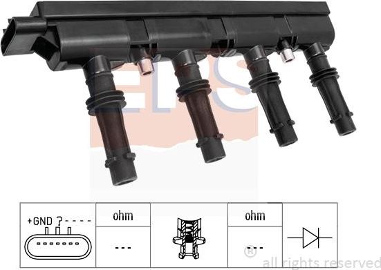 MDR EPS-1970 547 - Aizdedzes spole ps1.lv