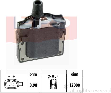 MDR EPS-1970 201 - Aizdedzes spole ps1.lv