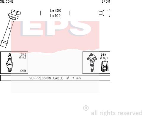 MDR EPS-1499 005 - Augstsprieguma vadu komplekts ps1.lv