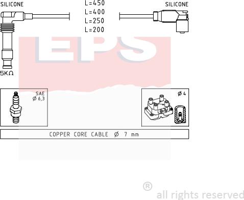 MDR EPS-1501 506 - Augstsprieguma vadu komplekts ps1.lv