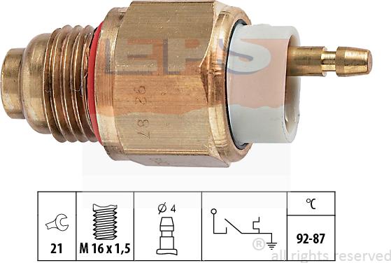 MDR EPS-1850 180 - Termoslēdzis, Radiatora ventilators ps1.lv