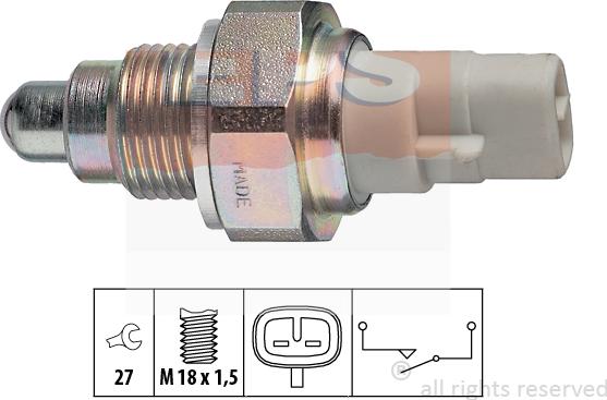 MDR EPS-1860 111 - Slēdzis, Atpakaļgaitas signāla lukturis ps1.lv