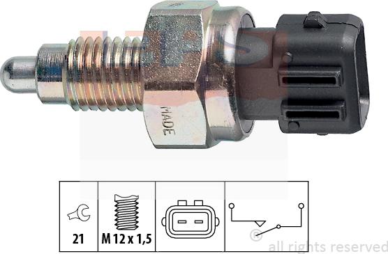 MDR EPS-1860 125 - Slēdzis, Atpakaļgaitas signāla lukturis ps1.lv