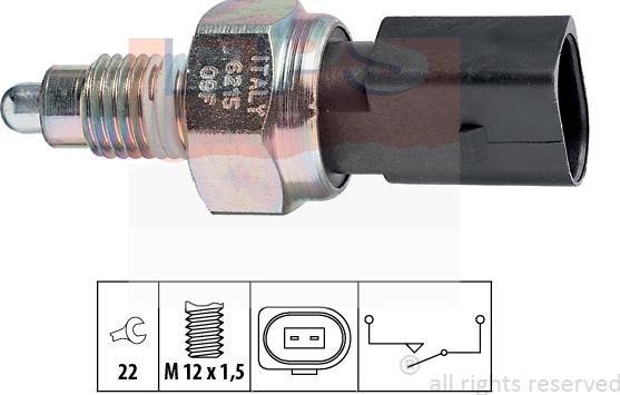 MDR EPS-1860 215 - Slēdzis, Atpakaļgaitas signāla lukturis ps1.lv