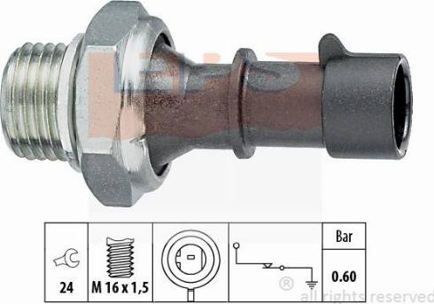 MDR EPS-1800 086 - Devējs, Eļļas spiediens ps1.lv