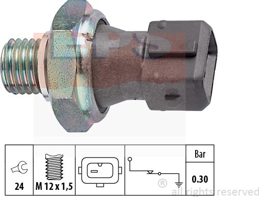 MDR EPS-1800 071 - Devējs, Eļļas spiediens ps1.lv