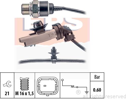 MDR EPS-1800 199 - Devējs, Eļļas spiediens ps1.lv