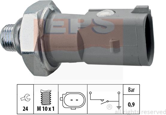 MDR EPS-1800 197 - Devējs, Eļļas spiediens ps1.lv