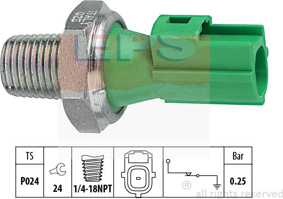 MDR EPS-1800 146 - Devējs, Eļļas spiediens ps1.lv