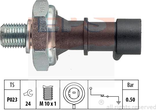 MDR EPS-1800 141 - Devējs, Eļļas spiediens ps1.lv