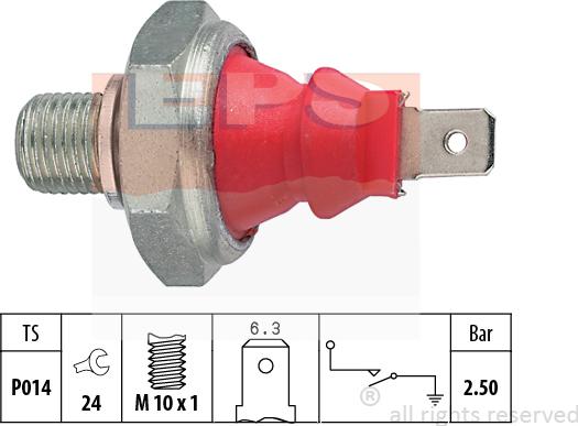 MDR EPS-1800 111 - Devējs, Eļļas spiediens ps1.lv