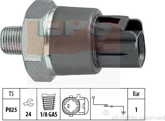 MDR EPS-1800 188 - Devējs, Eļļas spiediens ps1.lv