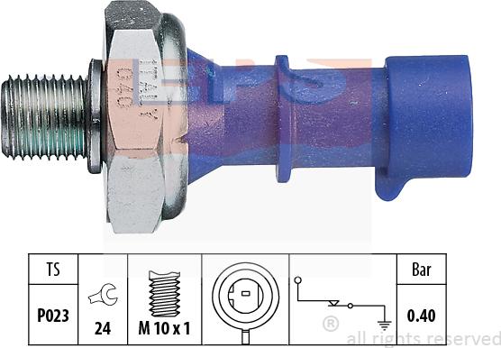 MDR EPS-1800 183 - Devējs, Eļļas spiediens ps1.lv