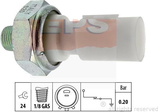 MDR EPS-1800 182 - Devējs, Eļļas spiediens ps1.lv