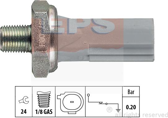 MDR EPS-1800 187 - Devējs, Eļļas spiediens ps1.lv