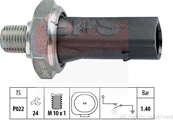 MDR EPS-1800 135 - Devējs, Eļļas spiediens ps1.lv