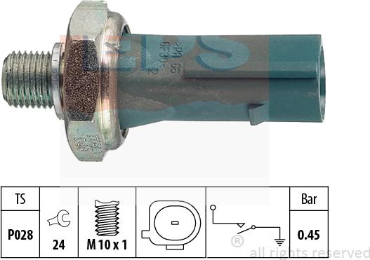 MDR EPS-1800 174 - Devējs, Eļļas spiediens ps1.lv