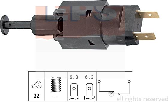 MDR EPS-1810 050 - Bremžu signāla slēdzis ps1.lv