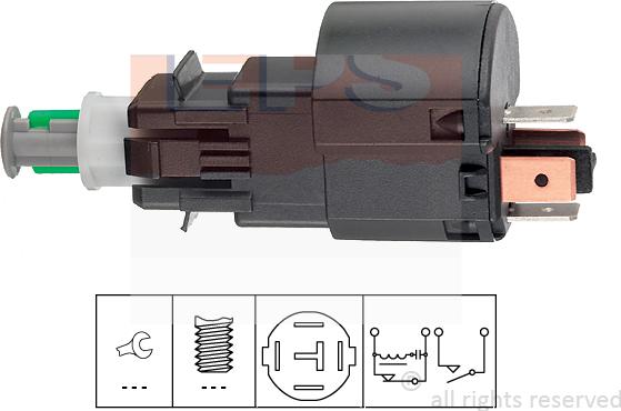 MDR EPS-1810 163 - Bremžu signāla slēdzis ps1.lv