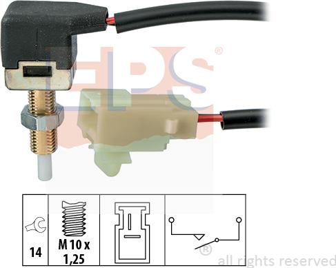 MDR EPS-1810 298 - Slēdzis, Sajūga pievads (Motora vadība) ps1.lv