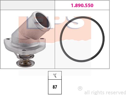 MDR EPS-1880 402 - Termostats, Dzesēšanas šķidrums ps1.lv