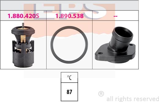 MDR EPS-1880 559 - Termostats, Dzesēšanas šķidrums ps1.lv