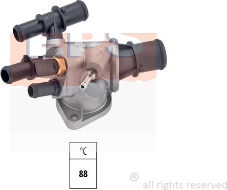 MDR EPS-1880 563 - Termostats, Dzesēšanas šķidrums ps1.lv