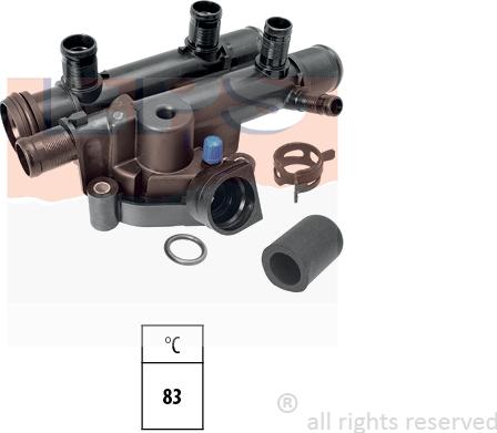 MDR EPS-1880 666K - Termostats, Dzesēšanas šķidrums ps1.lv