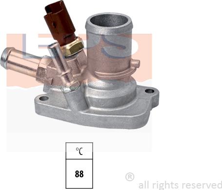 MDR EPS-1880 672 - Termostats, Dzesēšanas šķidrums ps1.lv