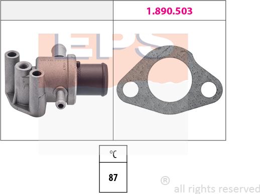 MDR EPS-1880 109 - Termostats, Dzesēšanas šķidrums ps1.lv