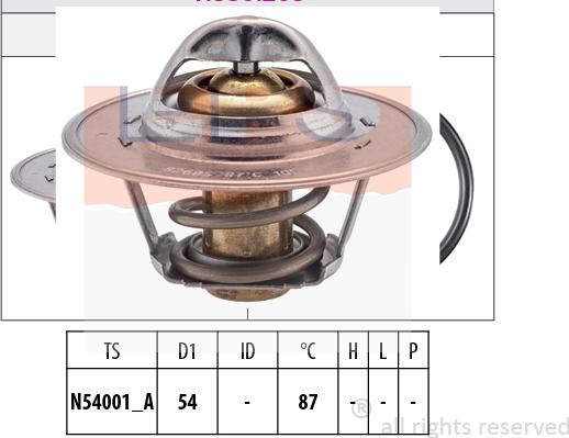 MDR EPS-1880 268S - Termostats, Dzesēšanas šķidrums ps1.lv