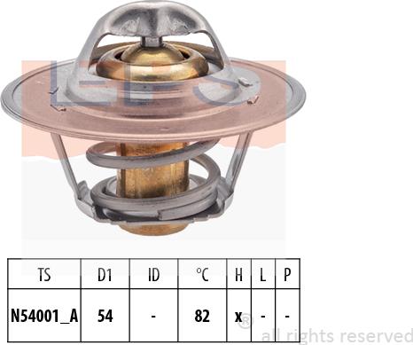 MDR EPS-1880 273 - Termostats, Dzesēšanas šķidrums ps1.lv